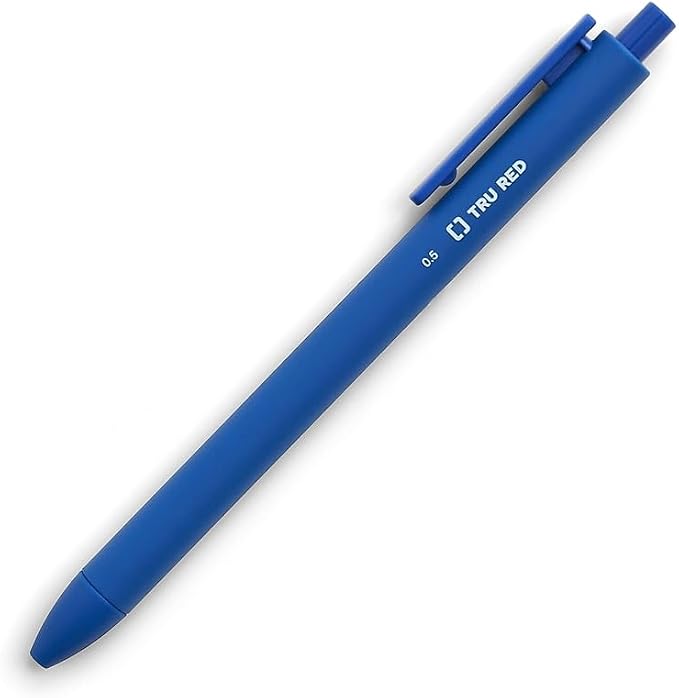 TRU RED Retractable Gel Pens, Fine Point 0.5mm, 12 Pack – Quick‑Dry Pens - Image 2