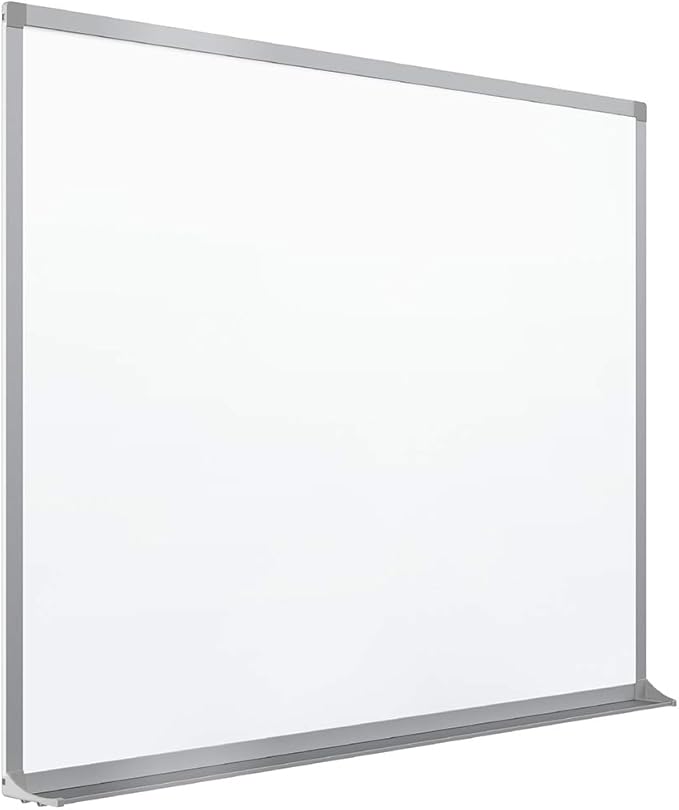 Quartet Dry Erase Magnetic White Board 72"W x 48"H, Porcelain Whiteboard by Quartet