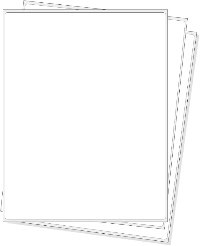 Full Sheet Address Shipping Labels by FungLam