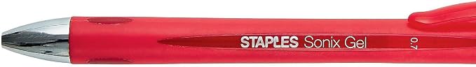 STAPLES Retractable Gel Pens, Medium Point 0.7mm, 36 Pack – Sonix - Image 3