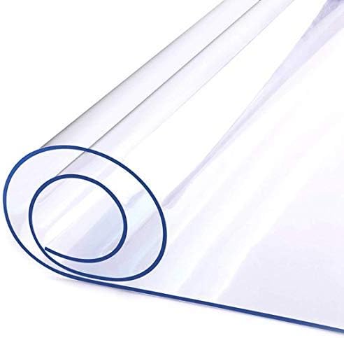 LovePads Clear Table Cover Protector, 42 x 84 Inch 2mm Thick Plastic Table Cover - Image 9