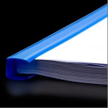 Plastic File Folder 10mm Sliding Bar Report Covers, 40 Sheet Capacity, - Image 3