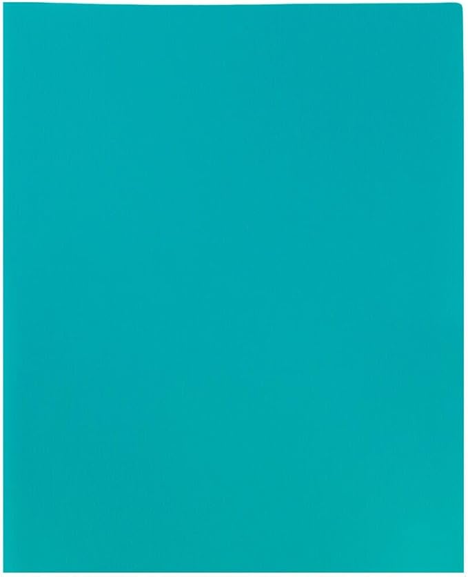 JAM PAPER Plastic 2 Pocket POP Folders - Image 4