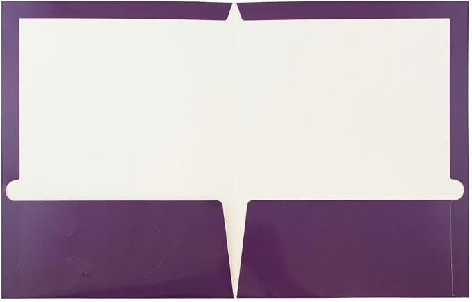 JAM PAPER Laminated Two Pocket Glossy Folders - Image 2