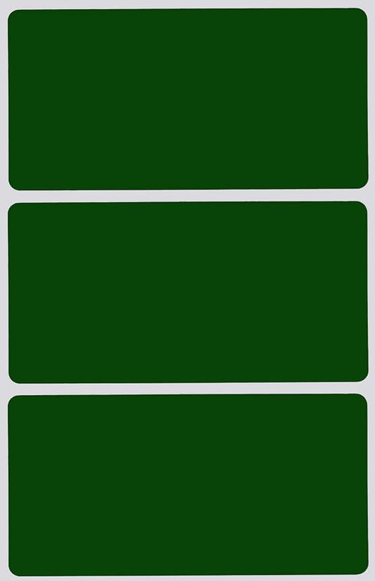 Royal Green Rectangular Stickers Color-Coding Labels by RoyalGreen