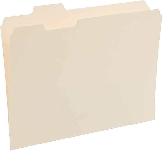 Staples File Folders, Letter Size, 1/5‑Cut Tabs, Durable Paper Stock - Image 8