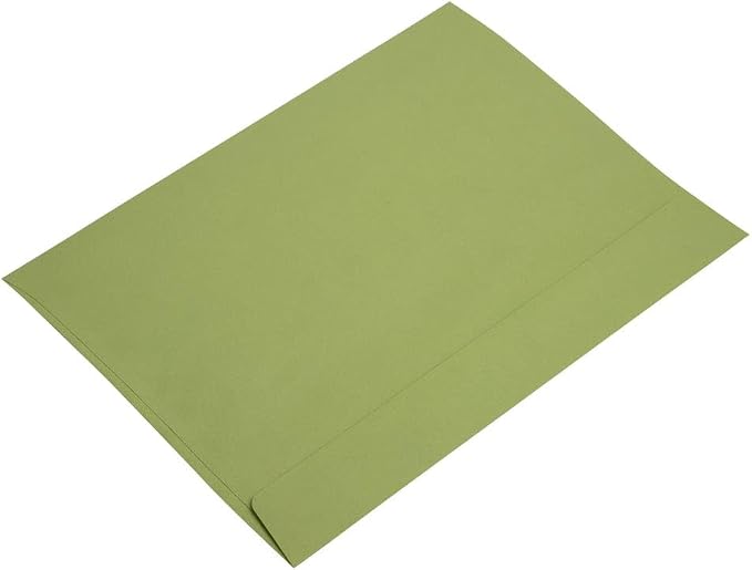 LUXPaper 9 x 12 Booklet Envelopes | Avocado Green | 70lb. Text | 50 Qty - Image 6