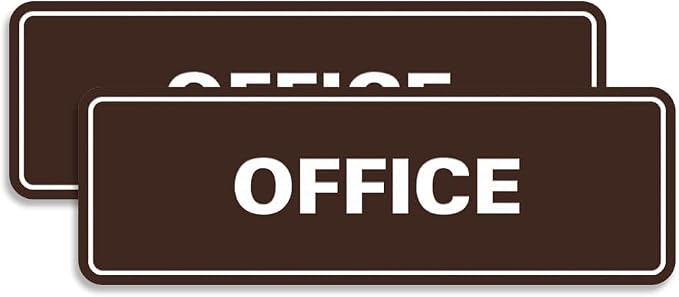 Signs ByLITA Standard Office Sign by SignsByLITA