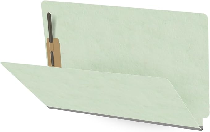 Ecom Folders End Tab Pressboard File Folders | Legal Size 25 Pt Stock by Ecom+Folders