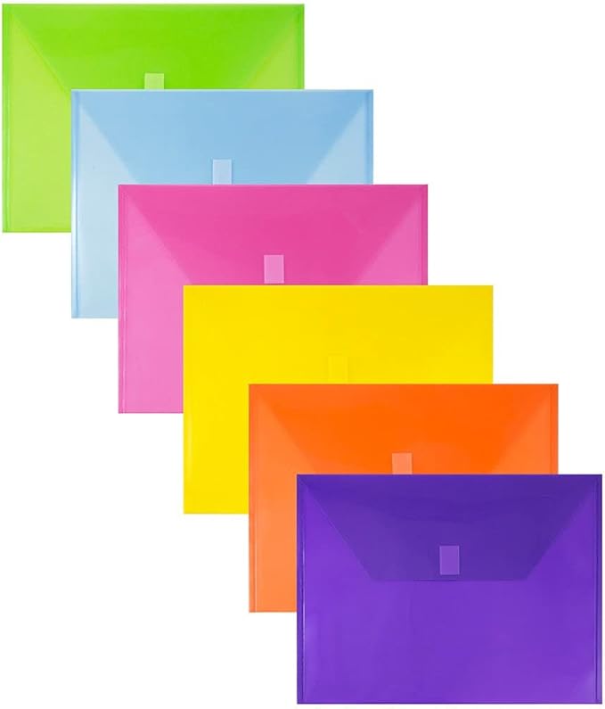 JAM PAPER Plastic Envelopes by JAMPaper