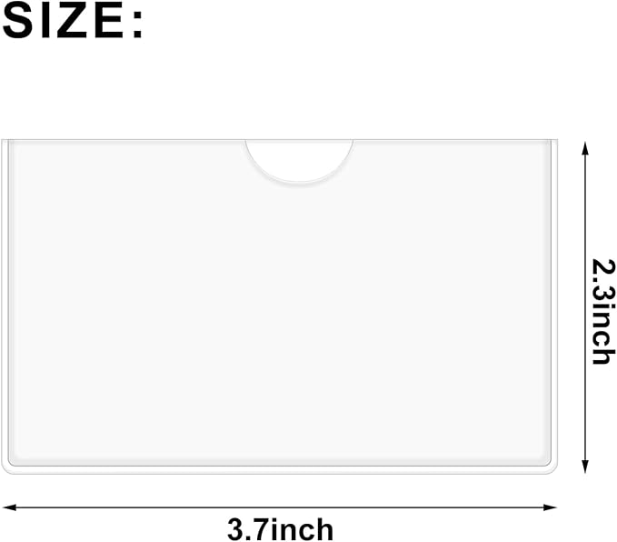 30 Pack Self-Adhesive Index Card Pockets - Image 2