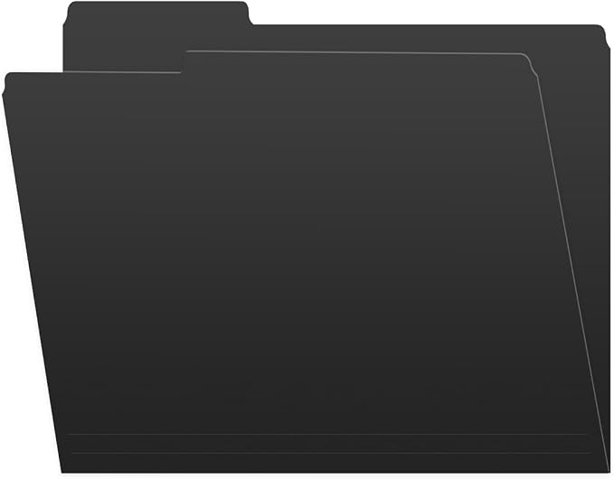 Ecom Folders Top Tab File Folders | Letter Size 11 Pt Stock - Image 2