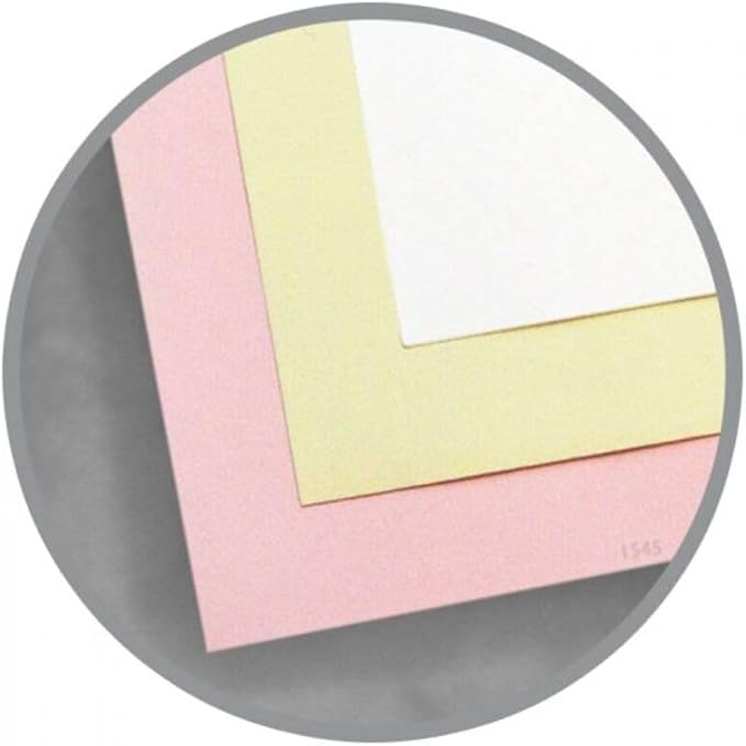 Limited Papers (TM), Carbonless Sheets, Superior, Pre Collated, Multi part, Bond Finish. (3-Part Straight 8.5 x 14, White/Canary/Pink (5910), 1 Ream)-DeskLoop Office