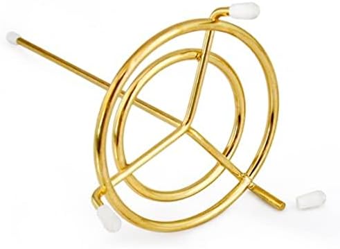 New Star Foodservice 23770 Brass Plated Check Spindle Holder - Image 3