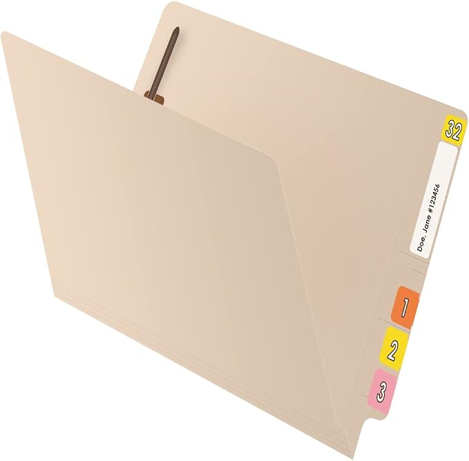 Ecom Folders End Tab Manila File Folders - Image 4