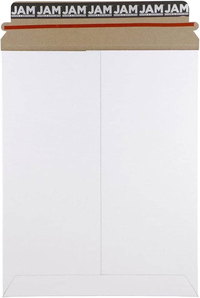 JAM PAPER Stay-Flat Photo Mailer Envelopes by JAMPaper