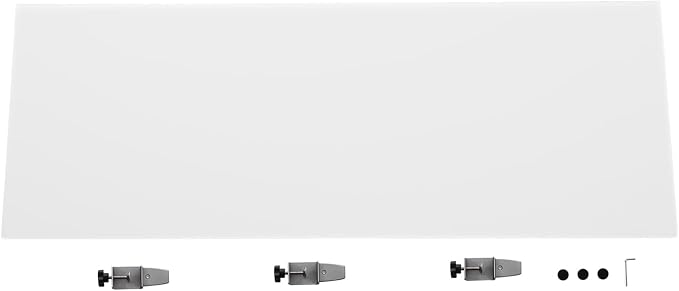 Desk Divider for Students and Desk Privacy Panel, Frosted Acrylic Plexiglass - Image 3