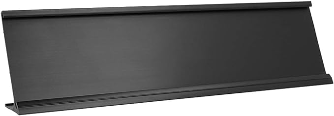ExcelMark 2"x 8"Aluminum Name Plate Holder by ExcelMark