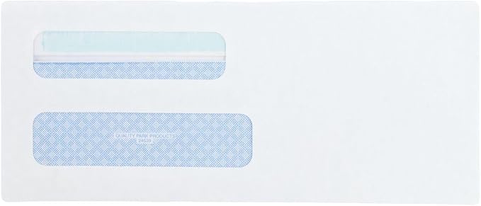 Quality Park #8 5/8 Security Envelopes, Double Window, Self Seal Envelopes - Image 6