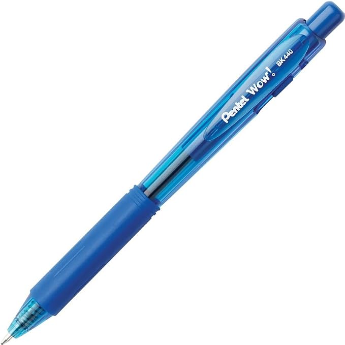 Pentel Wow! Retractable Ballpoint Pen, Medium Line - Image 4