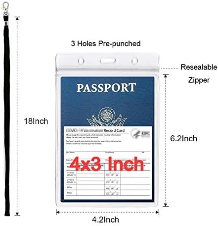 5Pack Extra Large ID Badge Holder - Image 3