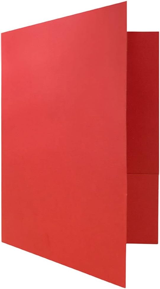 JAM PAPER Two Pocket Textured Linen Presentation Folders - Image 8