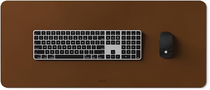 POUT TekDec Mat – Vegan Leather Desk Pad, Water-Resistant Surface, Anti-Slip - Image 2