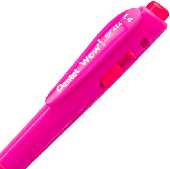 Pentel Wow! Retractable Ballpoint Pen, Bold Line, 8 Pack - Image 6