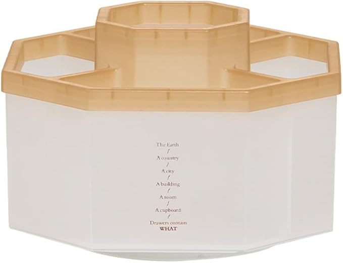 Desk Organizer, 360-Degree Rotating Multi-Functional Pen Holder, 5 Compartments Desktop Stationary Organizer, Home Office Art Supply Storage Box Caddy-DeskLoop Office