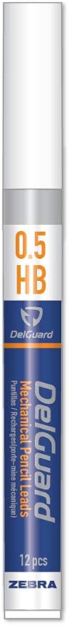 Zebra Pen DelGuard Mechanical Pencil 0.5mm, Resists Lead Breaking, Double - Image 3