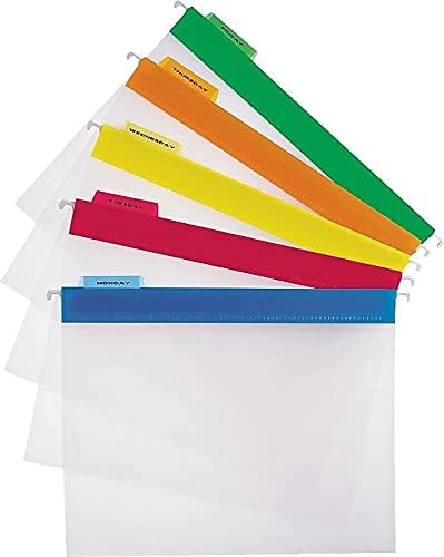 Pendaflex 55708 Poly Hanging File Folders, 1/5 Tab - Image 3
