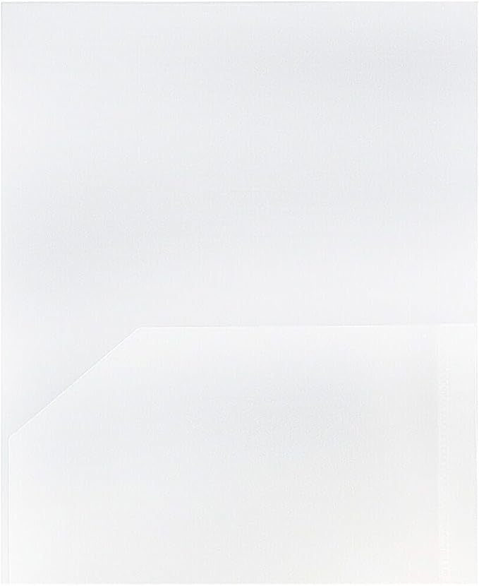 JAM PAPER Plastic 2 Pocket POP Folders - Image 4