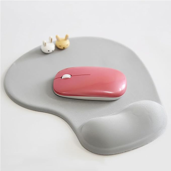 Ergonomic Mouse Pad with Wrist Rest, Gel Wrist Support Mousepad, Pain Relief by JYWYBF