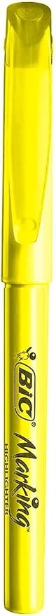 BIC Brite Liner Yellow Highlighters, Chisel Tip, and Document Highlighting. - Image 5