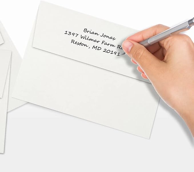 LUXPaper A7 Invitation Envelopes | Peel & Press | 5 1/4" x 7 1/4" | Natural - Image 6