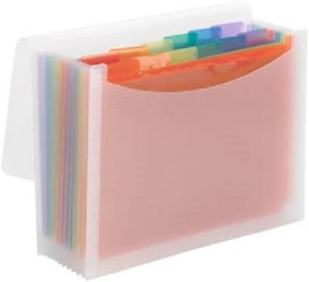 Smead Desktop Poly Expanding File Folder Organizer, Accordion File, Paper - Image 3
