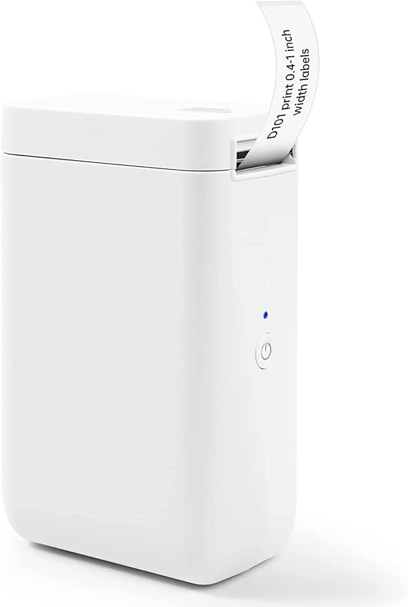 NIIMBOT Label Maker Machine D101 Label Printer Portable Wireless Connection Multiple Templates Available for Phone Easy to Use Office Home Organization USB Rechargeable-DeskLoop Office