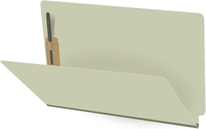 Ecom Folders End Tab Pressboard File Folders | Legal Size 25 Pt Stock by Ecom+Folders