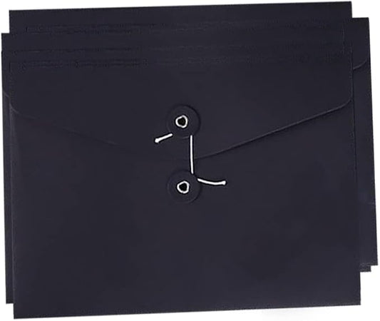10pcs A4 Kraft Paper Envelopes Portfolio Foolscap File Folders Document Folder by iNelihoo