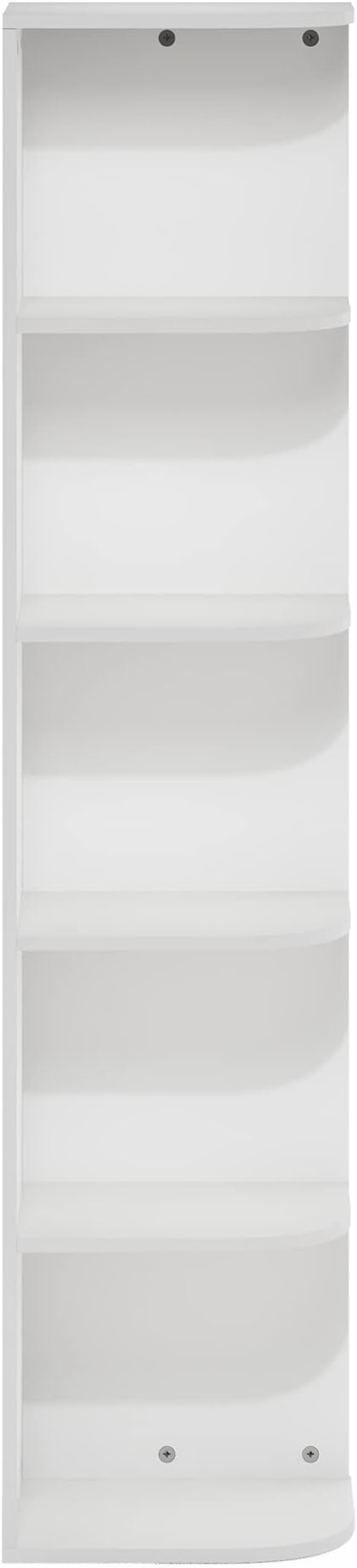 Furinno PASIR Book Shelf, 5-Tier Corner Bookshelf - Image 8