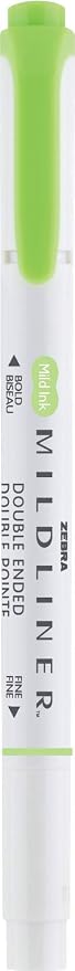 Zebra Pen Mildliner Dual-Tip Highlighters, Broad and Fine Tips, No Bleed - Image 2