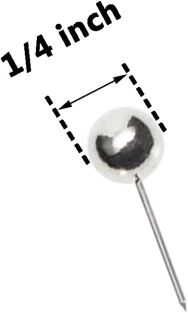 Tupalizy 100PCS 1/4 Inch Small Round Head Map Tacks Pins - Image 4