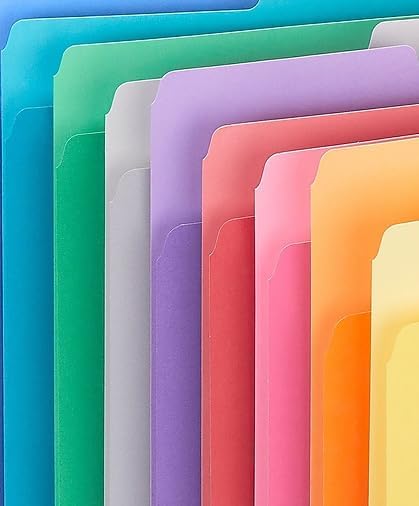Staples File Folder, Letter Size, 1/3‑Cut Tabs, Durable Paper Stock, 500/Carton - Image 5