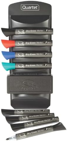 Quartet Whiteboard Accessory Caddy, Includes 8 Chisel Tip Dry Erase Markers and - Image 2