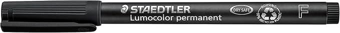Staedtler 318-WP4 Lumocolor Permanent Universal Pens, Fine Point, 4 per Set - Image 3