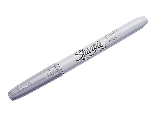 Sharpie Metallic Fine Point Permanent Markers 2/Pkg-Gold & Silver - Image 2
