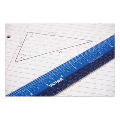 Victor Easy Read Stainless Steel Ruler, Standard/Metric - Image 6