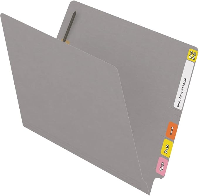 Ecom Folders End Tab File Folders | Letter Size 11 Pt Reinforced | 2 Ply Tabs - Image 4