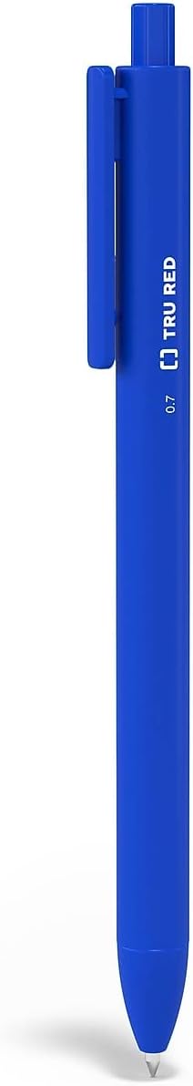 Staples TRU RED Retractable Gel Pens, Medium Point 0.7mm, 24 Pack - Image 2