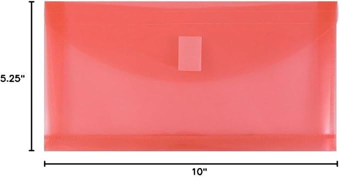 JAM PAPER Plastic Expansion Envelopes - Image 5